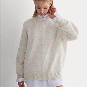 Everlane Women's Soft Cream Sweater